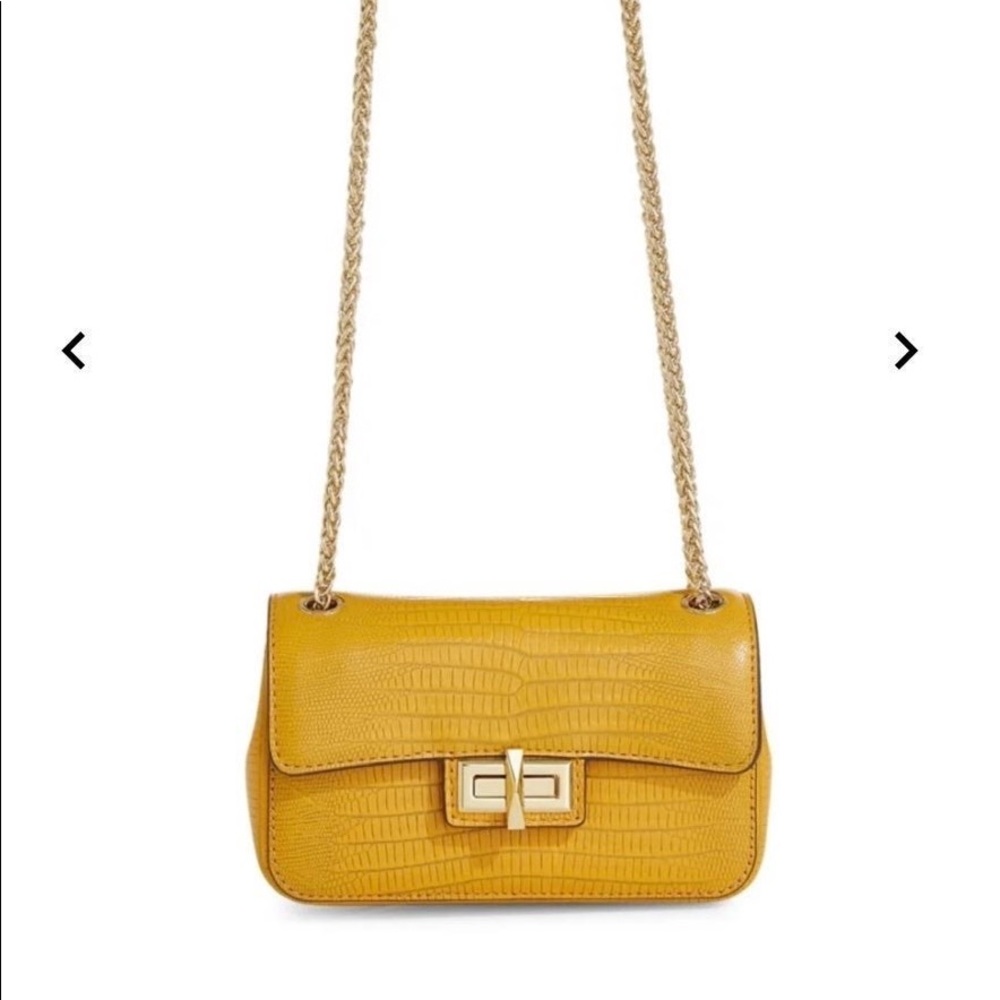 DKNY Jojo Small Flap Embossed Crossbody